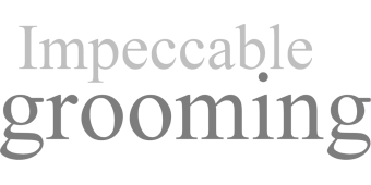 Impeccable grooming Impeccable grooming (graphical text)
